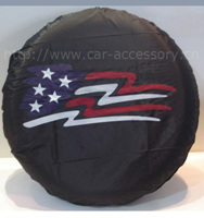 Auto spare tire cover