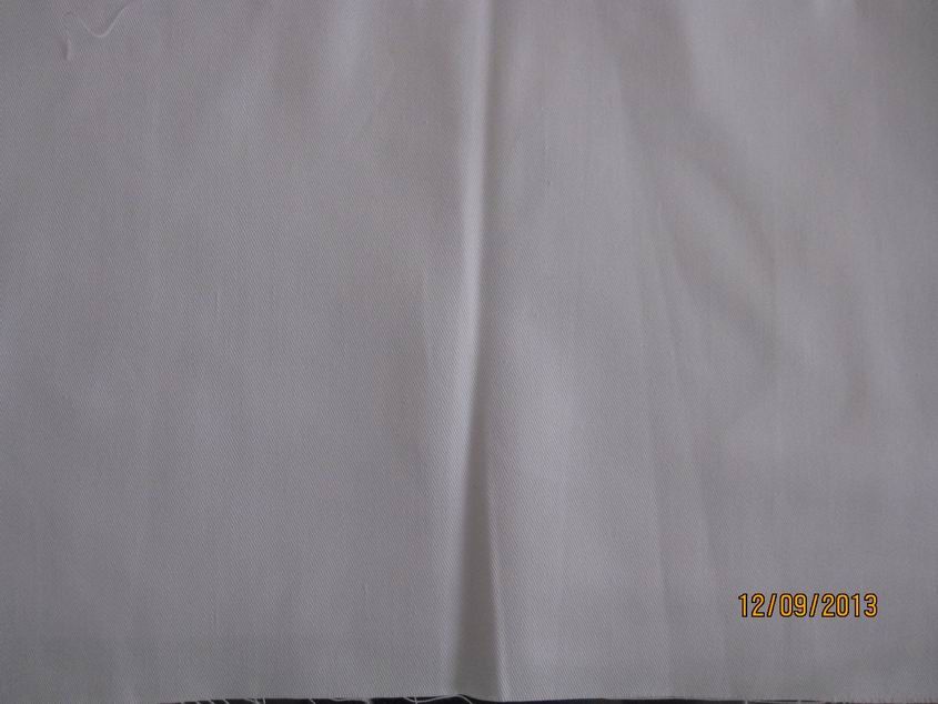 White Polyester Cotton 