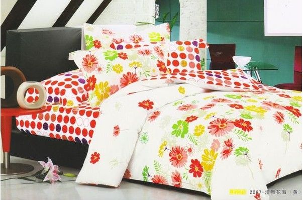 100% cotton polyester cotton bedding set