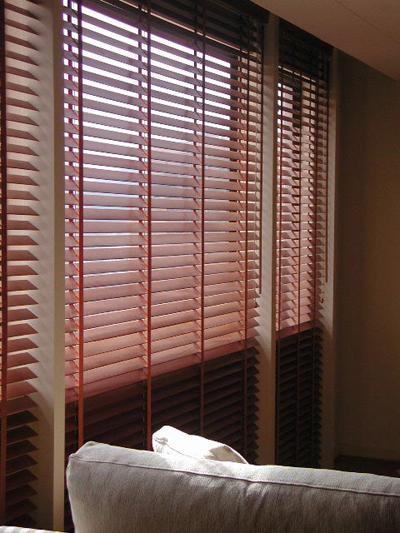 Fauxwood Blinds