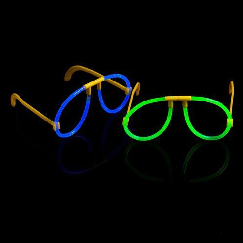 LED Plastic Glowing Eye Glasses Party