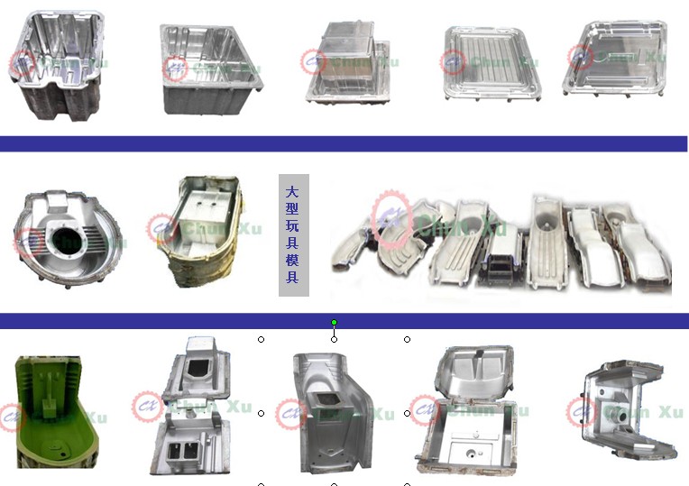 rotational mould, made of Aluminium