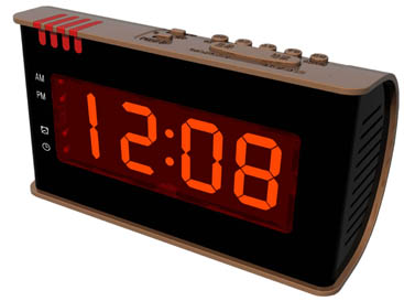 LED alarming clock