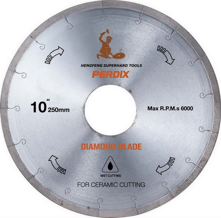 Diamond Circle Saw Blade For Ceramic 250 Low Noisy