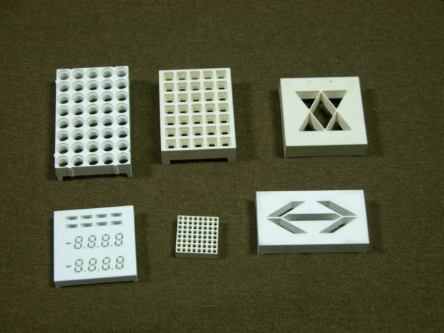 LED plastic parts