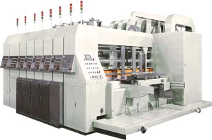 Aotumatic flexo printer slotter rotary die-cutter &amp;stacker