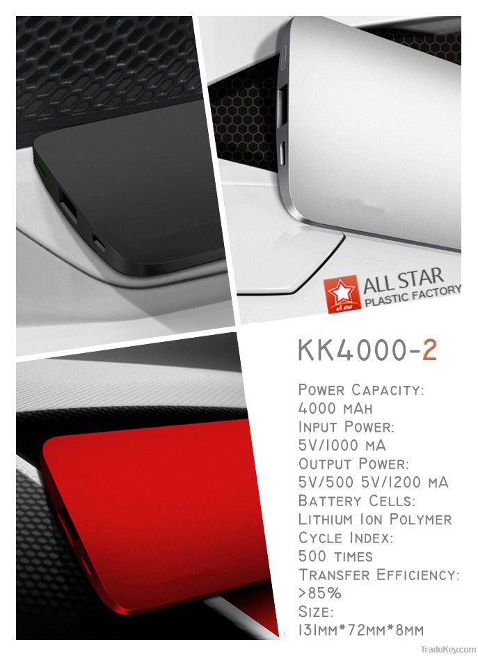 Trendy Power Bank 4000mAh(Factory Price)