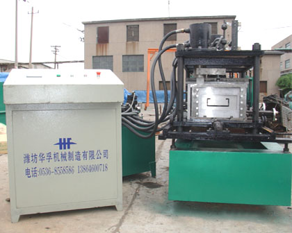 C channel steel forming machine