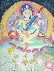 Oil Painting- Saraswati