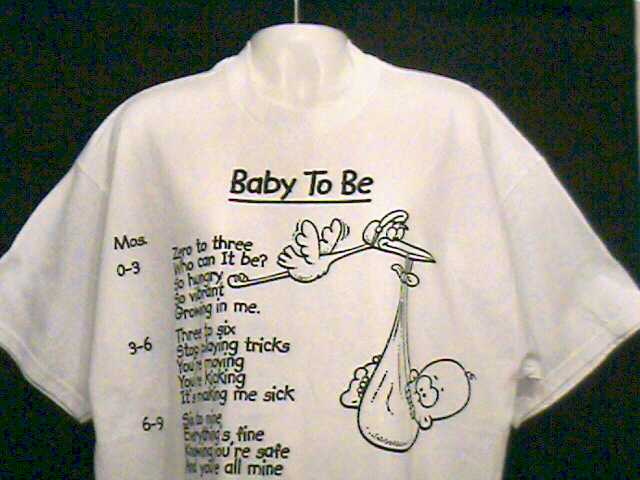 &quot;Baby To Be&quot; Poetic Maternity T-shirt