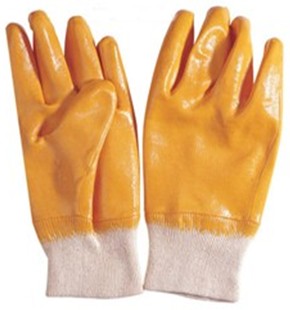 nitrile coated glove