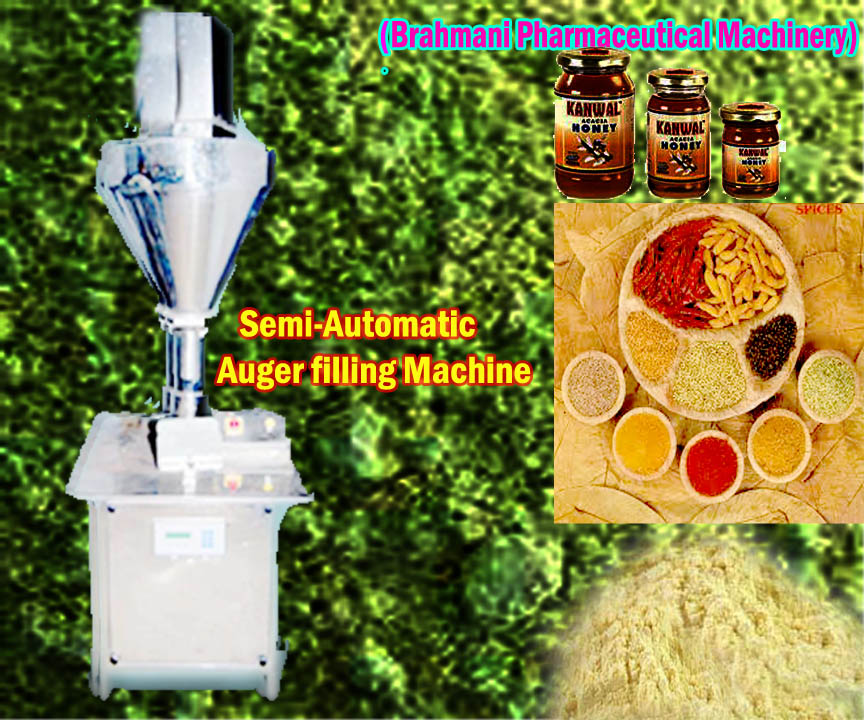 Semi-Automatic Auger Filling Machine