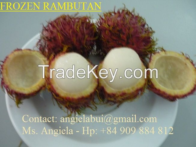 FROZEN RAMBUTAN FRUIT