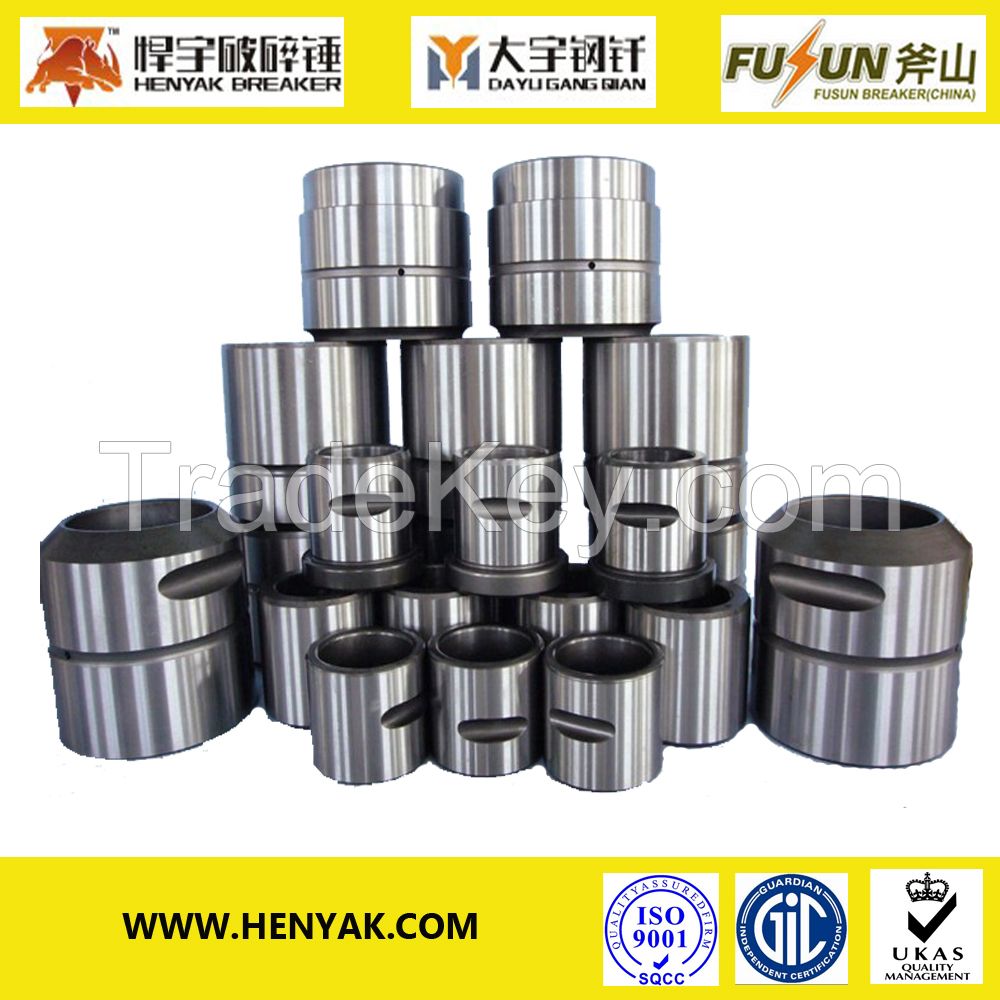 Cyliner bushes/Thrust Bush/Front Cover used for hydraulic rock breaker hammer-Hydaulic rock breaker spare parts