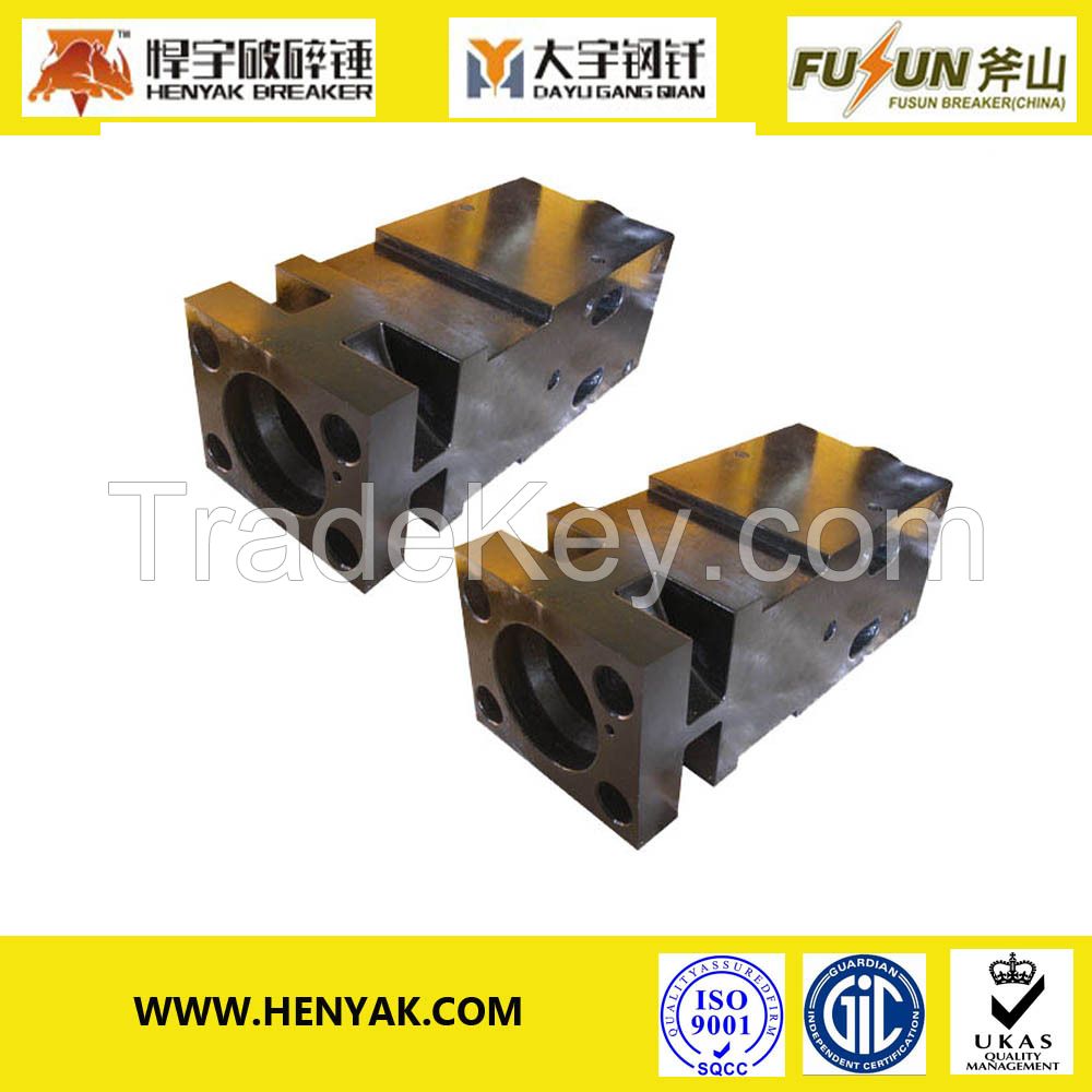 Cyliner used for hydraulic rock breaker hammer-Hydraulic rock breaker spare parts