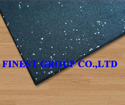 Gym rubber tile, Rubber gym tile