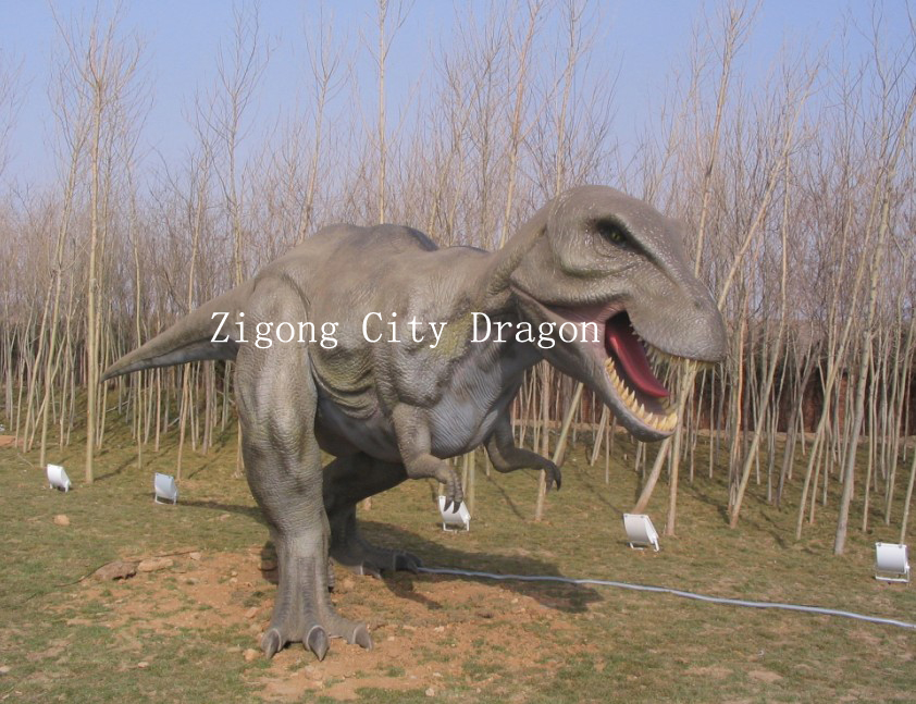 Animatronic dinosaur