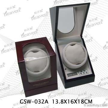 Single glossy auto watch winder box