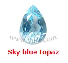 Sky blue Topaz