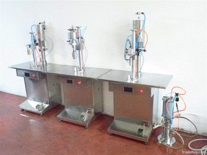 aerosol filling machine