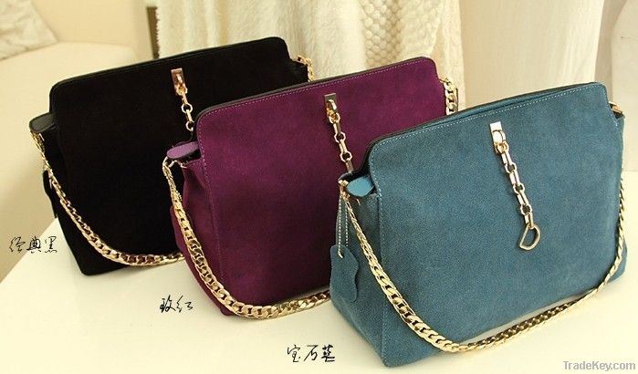 2013 Spring&amp;Summer New European style leather scrub retro bag