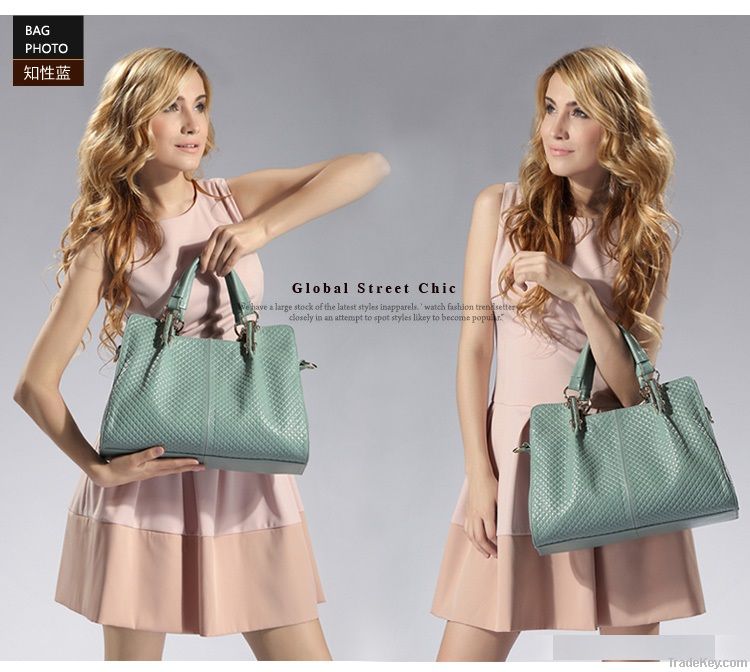 Fashion lady genuine leather bag