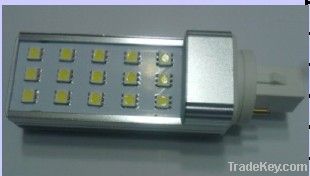 3w Transverse plug led lamp with 15pcs SMD5050 AC85-265V