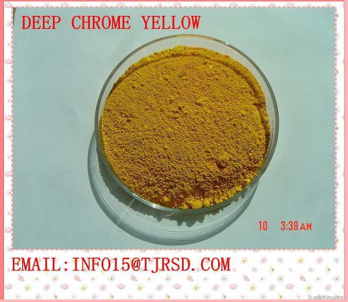 Deep chrome yellow (pigment yellow 34)