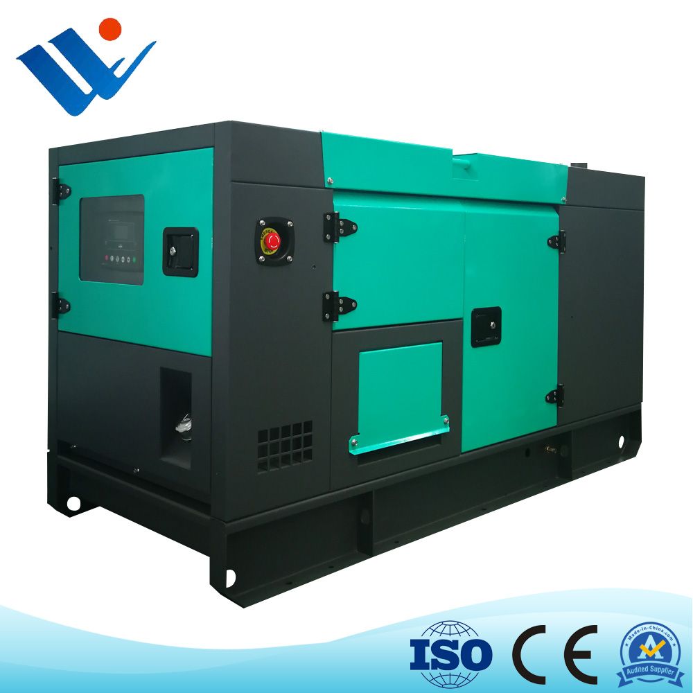 100kw/125kVA Powered Super Silent Diesel Generator with CE & ISO Diese