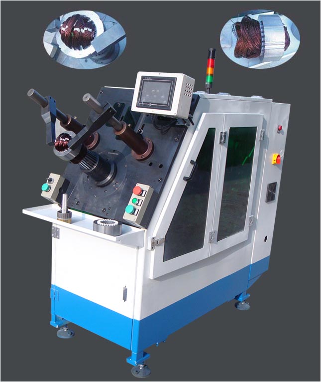 stator winding inserting machine