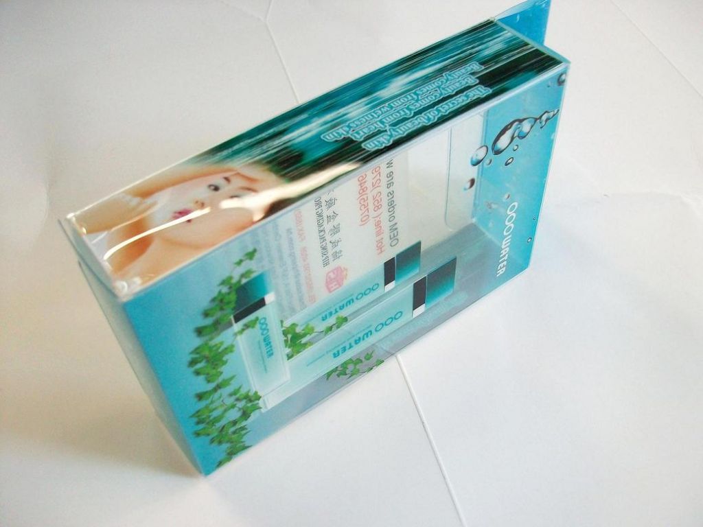 PET Skin Care Products Packaging Boxes