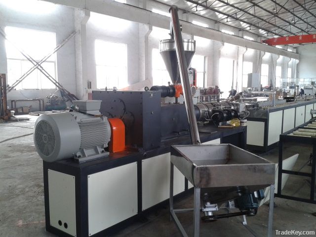 PVC/UPVC window and door profile extrusion line