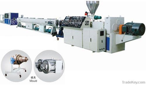 PVC pipe extrusion production line