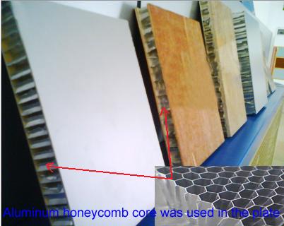 aluminum honeycomb  core