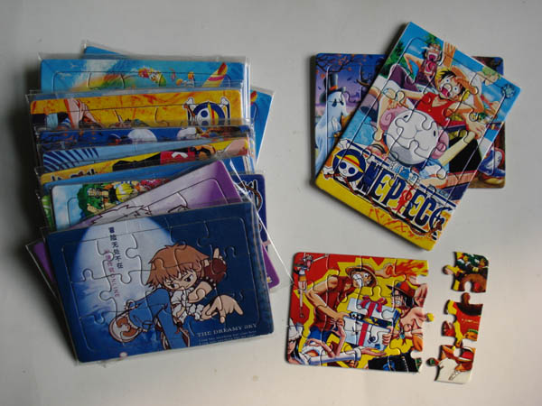 Cartoon Paper Puzzle