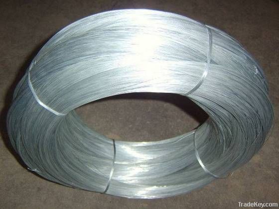 Galvanized low carbon steel wire