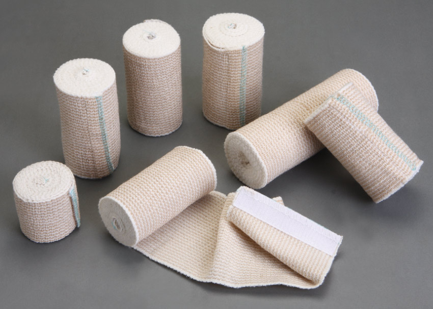 Rubber High Elastic Bandage(With Velcro)