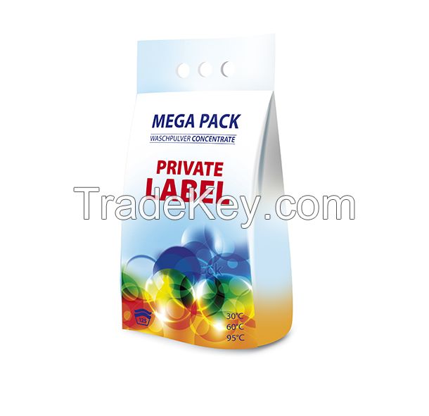 Washing powder detergent, Private label, color, 10kg, OEM, Bulk