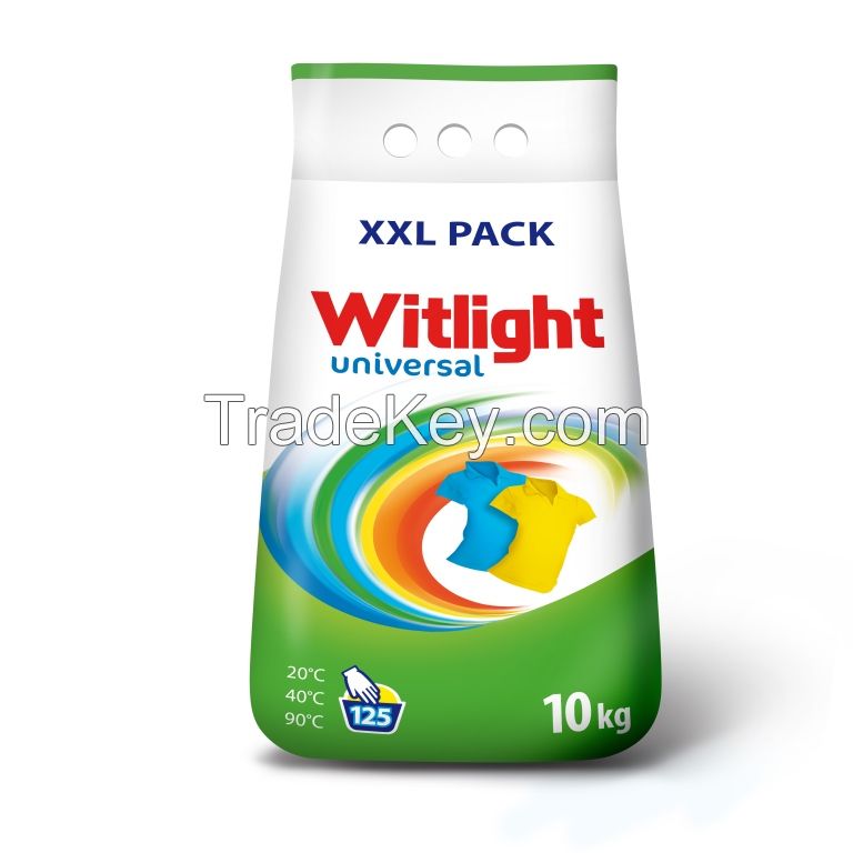 WITLIGHT Washing powder detergent, Private label, Uniwersal, Universal, 10kg, OEM, Bulk