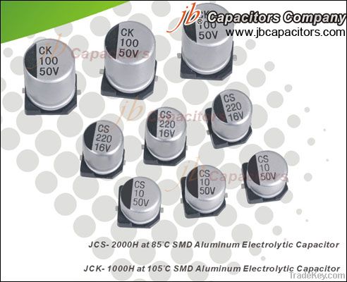 SMD aluminum electrolytic capacitors