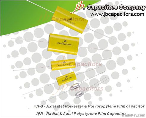 axial film capacitors