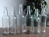 750ml glass liquor bottle