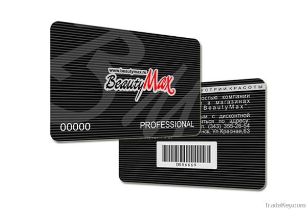 gold magnetic  UV spot vip card