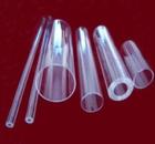 thick walled clear fused quartz tube