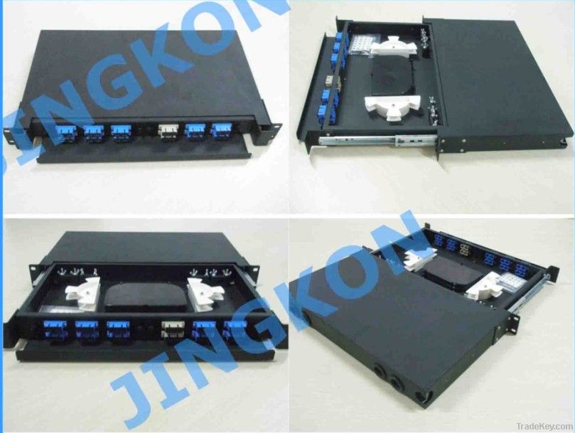 SC Fiber Optic Patch Panel-19" Rack Mount