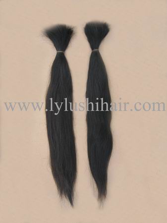 Raw human hair