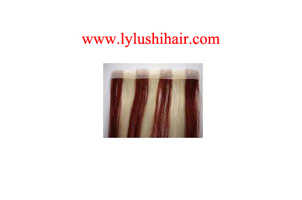 human hair skin weft