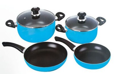 Aluminium cookware set