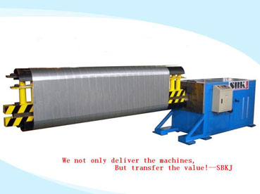 Flat-Oval Duct Machine      SBHT-3100