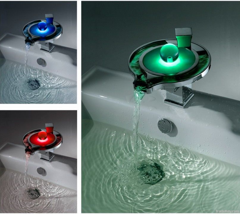 LED faucet